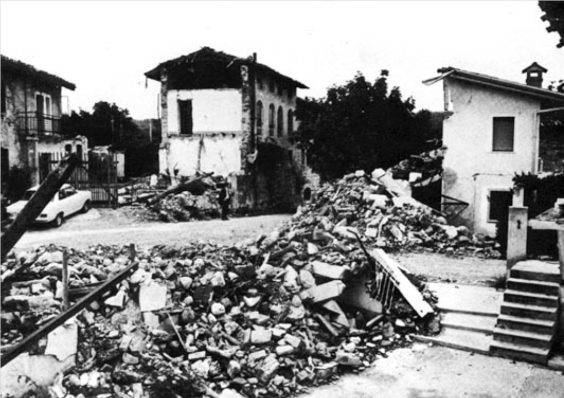 terremoto Friuli 1976 Ragogna
